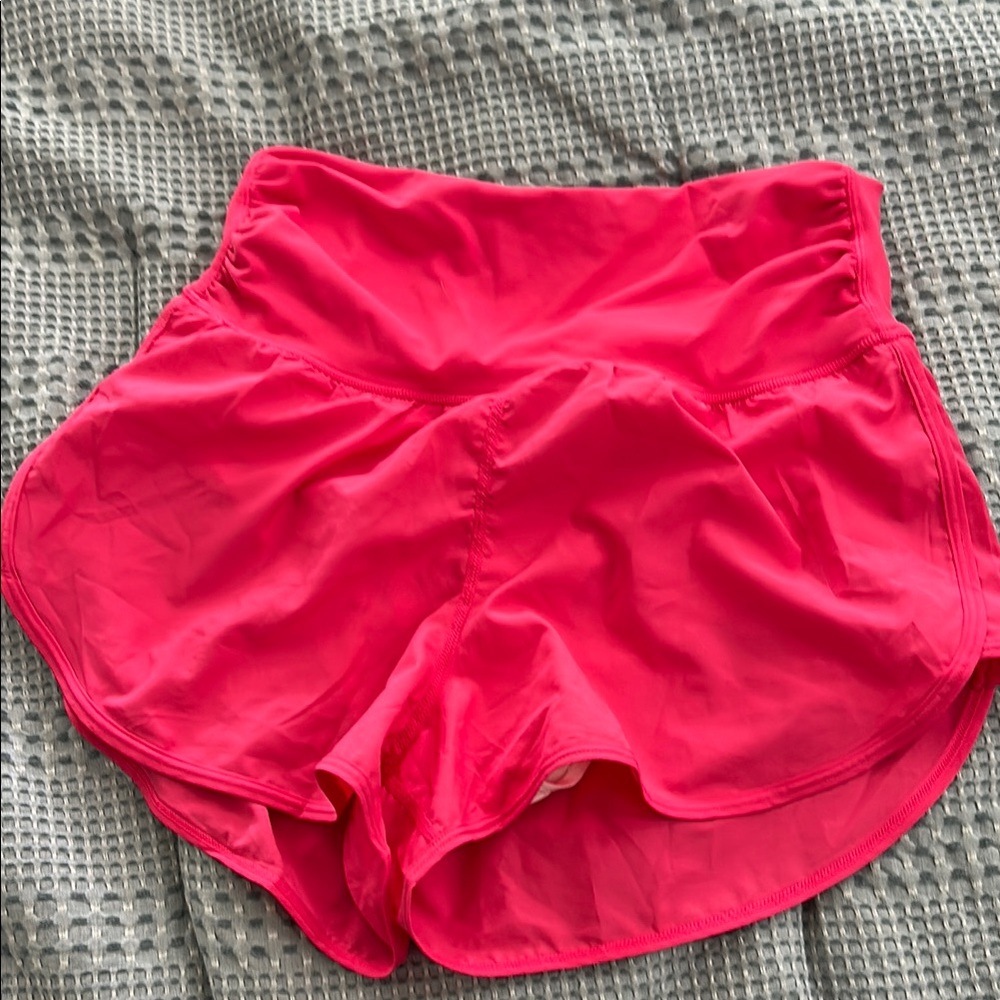 Women's Pink Athletic Shorts